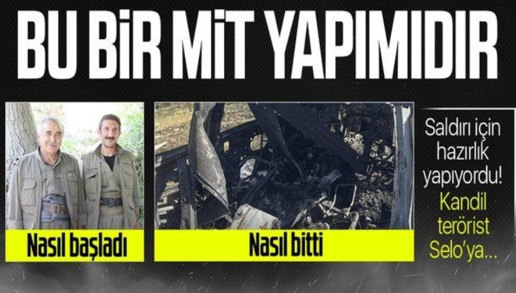 SON DAKİKA: Gri listede aranan PKK'lı Selahattin Dede ve 3 terörist MİT operasyonuyla öldürüldü