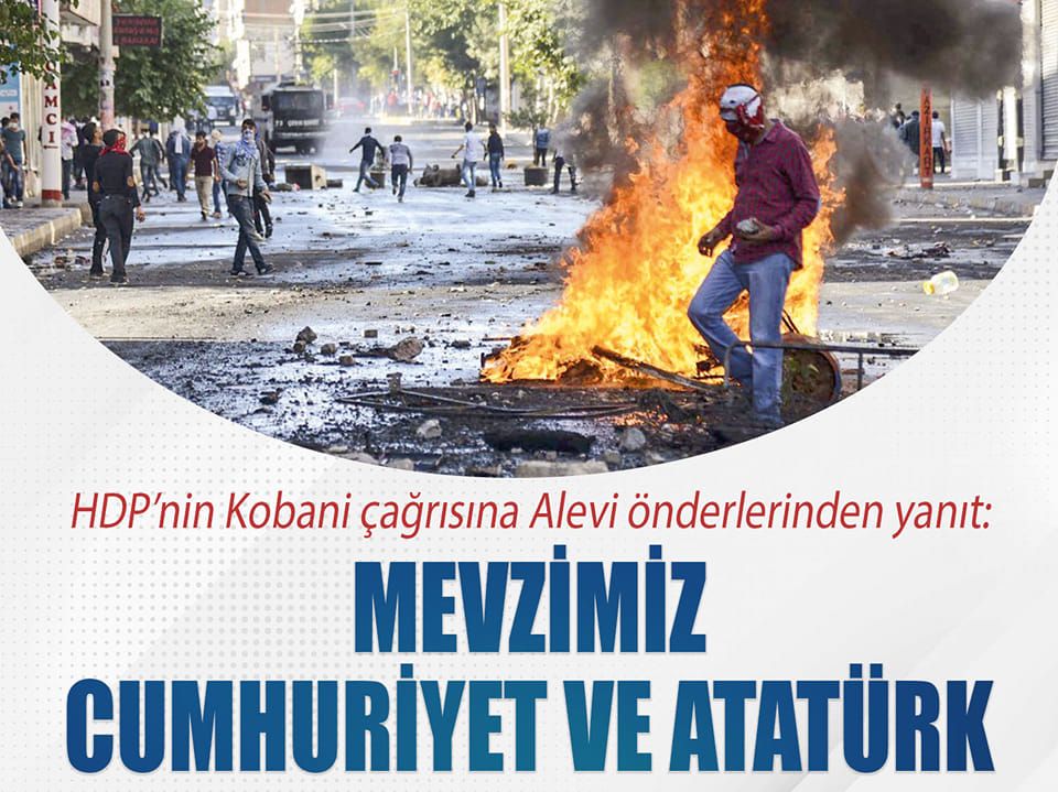 HDP’nin Kobani çağrısına Alevi önderlerinden yanıt: Mevzimiz Cumhuriyet ve Atatürk