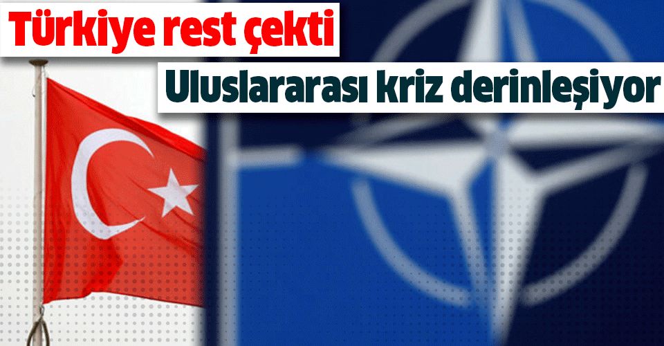 Türkiye, NATO'ya resti çekti!