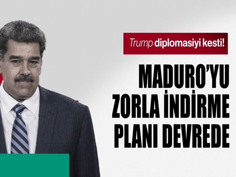 Trump Venezuela ile diplomatik bağları attı: Maduro'yu zorla indirme planı devrede!