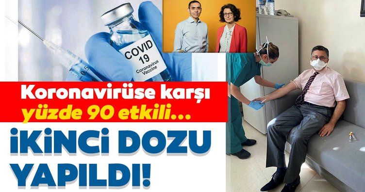 Son dakika haberi: Yüzde 90 etkili corona aşısının ikinci dozu yapıldı! Türk profesör Uğur Şahin ve eşinin bulduğu aşı...