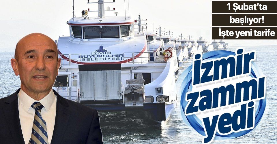 İzmir Büyükşehir Belediyesi zamma doymuyor!