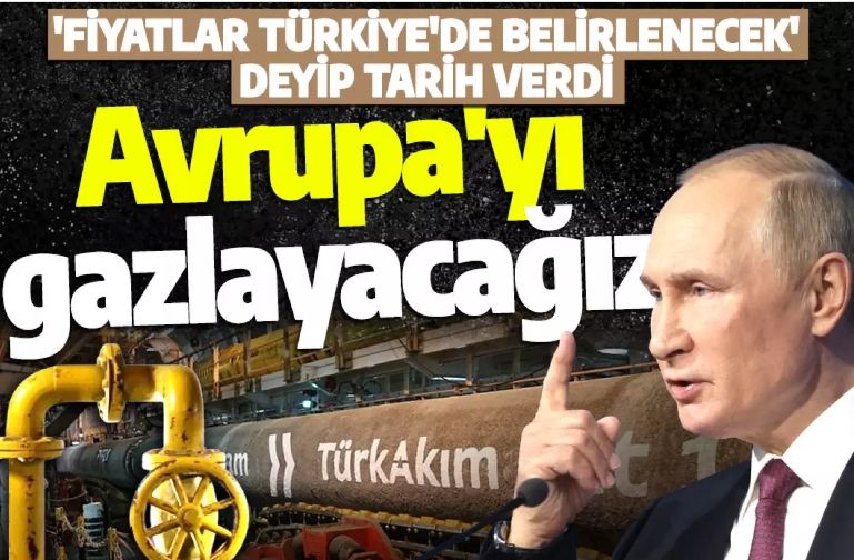 Son dakika: Putin'den Türkiye'deki gaz merkezi için açıklama: Gelecek aylarda kurulabilir