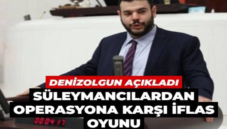 Eski vekilden 'Alihan Kuriş' açıklaması: Süleymancılara 2020-2021’de operasyon yapılacaktı