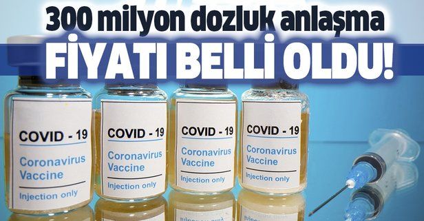 Pfizer/BioNTech aşısının fiyatı belli oldu! Koronavirüs aşısının fiyatı ne kadar olacak?