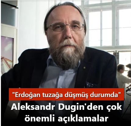 Aleksandr Dugin'den PKK/YPG açıklaması: Kendi devletlerini kuruyorlar