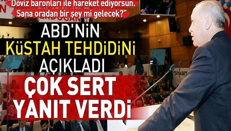 Cumhurbaşkanı Erdoğan: Saat 18.00'e kadar papazı göndereceksiniz dediler