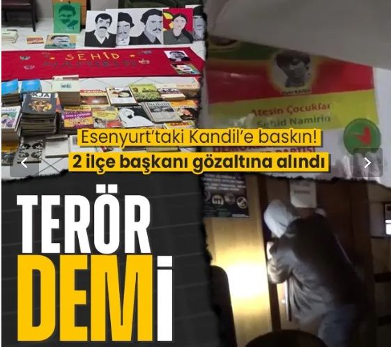 DEM Parti'ye terör baskını: Esenyurt İlçe Eş Başkanları Abdullah Arınan ve Rojda Yılmaz gözaltında