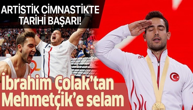 Artistik Cimnastik Dünya Şampiyonası'nda büyük başarı! İbrahim Çolak dünya şampiyonu oldu.