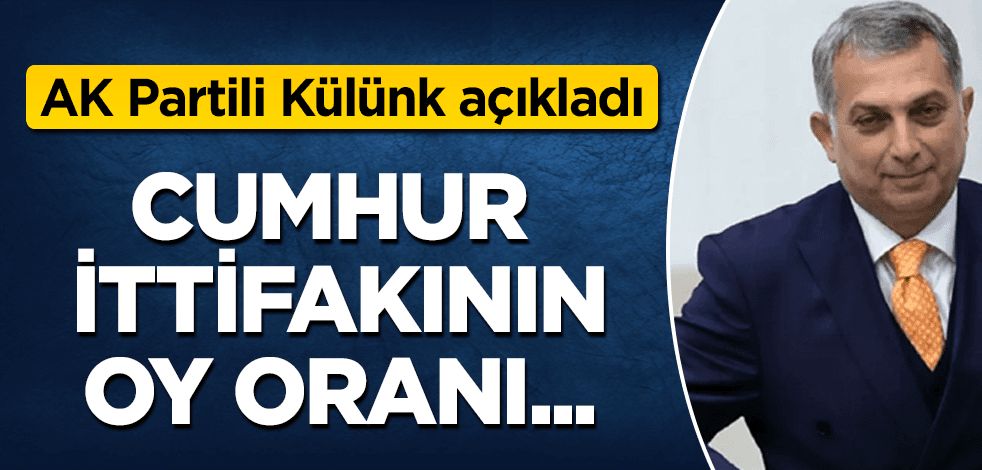 "Cumhur İttifakı CHP/İyi Parti vatansever tabanlarını kazanıp yüzde 70 bile alabilir"