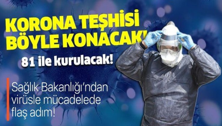 Sağlık Bakanlığı'ndan koronavirüsle mücadelede flaş adım! Koronavirüs teşhisi böyle konulacak.