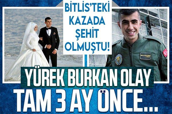 Bitlis'teki helikopter kazasında şehit olan Şükrü Karadirek hakkında yürek burkan detay! 3 ay önce...