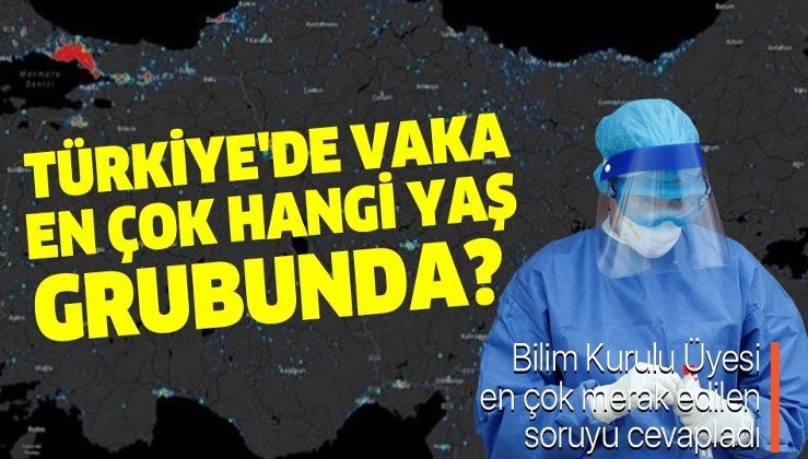 Türkiye'de koronavirüs vakası en çok hangi yaş grubunda? Bilim Kurulu Üyesi Prof. Dr. Levent Yamanel açıkladı