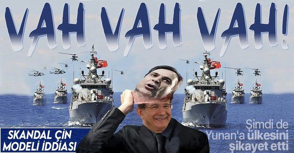 Gelecek Partisi Genel Başkanı Ahmet Davutoğlu Türkiye'yi Yunan basınına şikayet etti