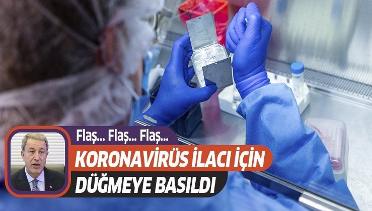 Son dakika: Milli Savunma Bakanı Hukusi Akar: Koronavirüse karşı ilaç üretimine başlayacağız