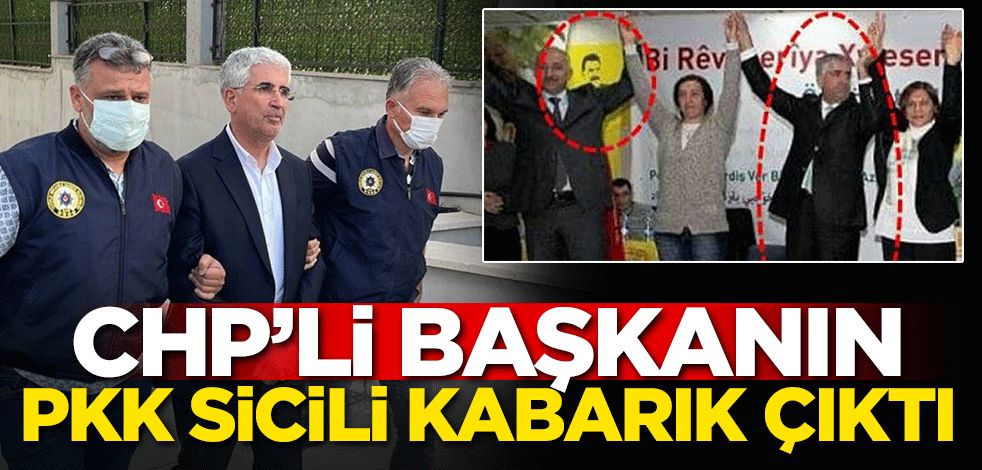 CHP'li başkanın PKK sicili kabarık çıktı