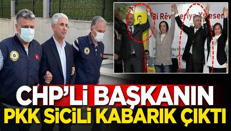 CHP'li başkanın PKK sicili kabarık çıktı