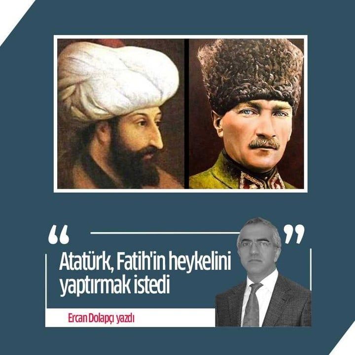 Atatürk, Fatih'in heykelini yaptırmak istedi