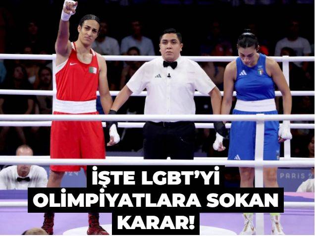 İşte LGBT’yi olimpiyatlara sokan karar!