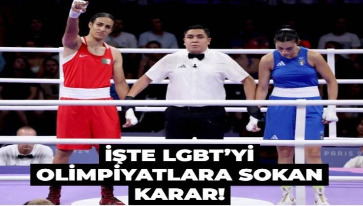 İşte LGBT’yi olimpiyatlara sokan karar!