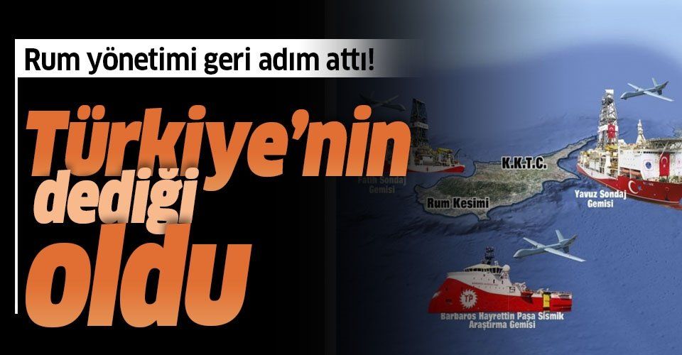 Rum yönetimi geri adım attı! Flaş Türkiye açıklaması.
