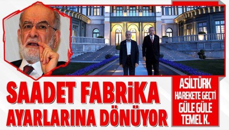 Saadet Partisi Yüksek İstişare Kurulu Başkanı Oğuzhan Asiltürk, Temel Karamollaoğlu'nu tasfiyeye başladı