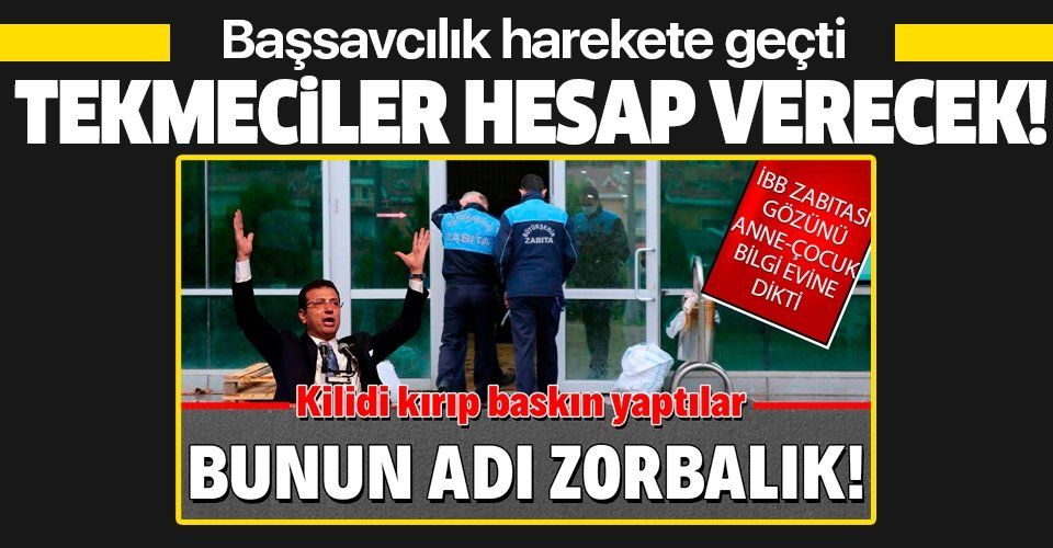 Şehit Savcı Mehmet Selim Kiraz Bilgi Evi’nin kapılarını tekmeleyen İBB zabıtası ve yönetimi hakkında soruşturma başlatıldı!