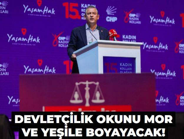 Altı Ok'u mor ve yeşile boyayacakmış! İlk işi İstanbul Sözleşmesi olacak...