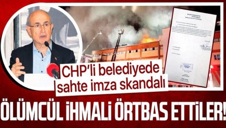 CHP’li Büyükçekmece Belediyesi'nde sahte imza skandalı! Ölümcül ihmali örtbas ettiler...