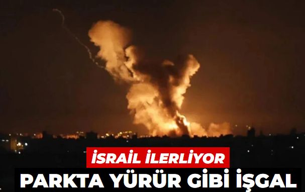 Eller cepte, ıslık çalarak: Parkta yürür gibi işgal