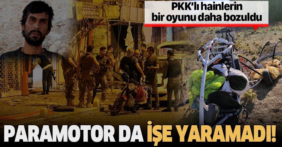 PKK'lı teröristlerin Amanoslar'a uzanan "paramotor oyunu" bozuldu | Paramotor nedir?