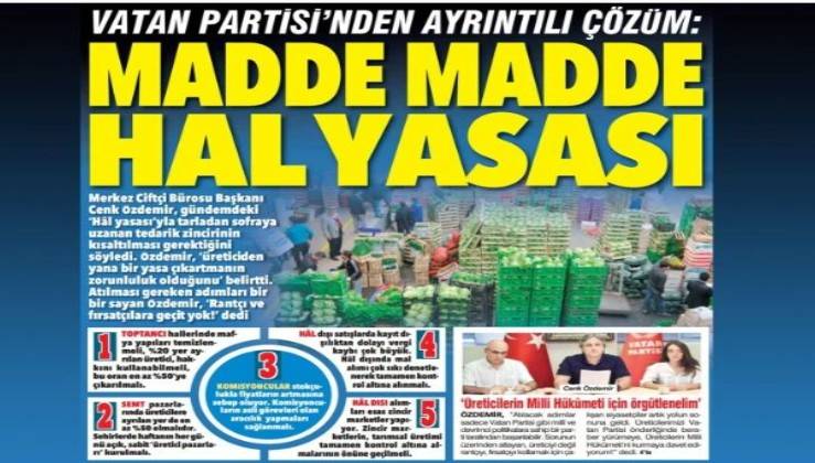 Hal yasası için temel ilkeler