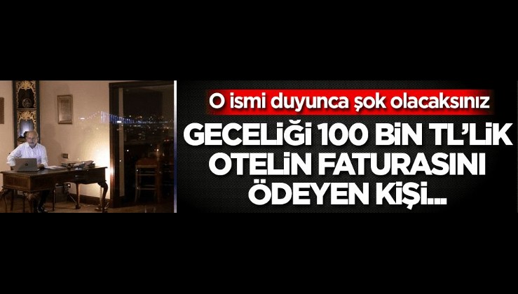 Kılıçdaroğlu'nun geceliği 100 bin TL'lik otelinin faturasını...