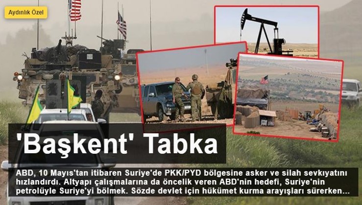ABD kukla devletin altyapısı için PKK’ya petrol çıkarttırıyor