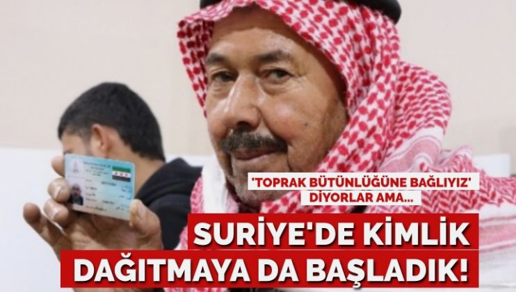 AKP hükümeti, Suriye’de kimlik dağıtmaya da başladı!