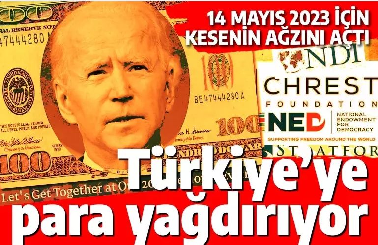 Joe Biden Türkiye'ye para yağdırıyor: Fondaş medyada 14 Mayıs 2023 hazırlığı