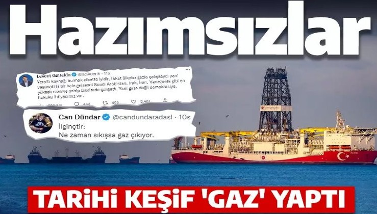 Karadeniz'de yeni doğalgaz müjdesini hazmedemediler