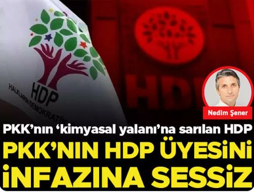 PKK’nın ‘kimyasal yalanı’na sarılan HDP, PKK’nın HDP üyesini infazına sessiz