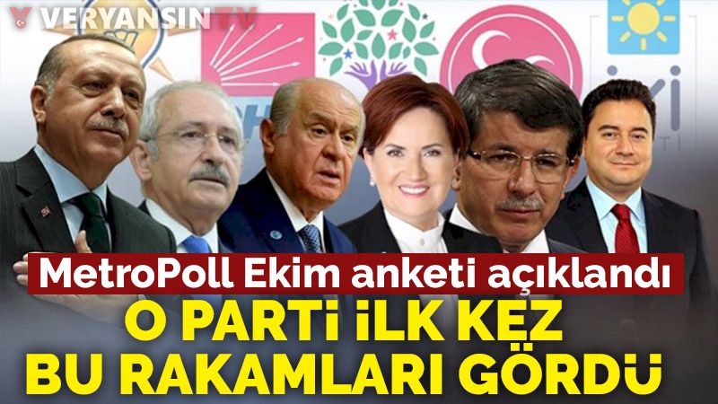 MetroPoll anketi: AKP ve CHP dibe vuruyor!