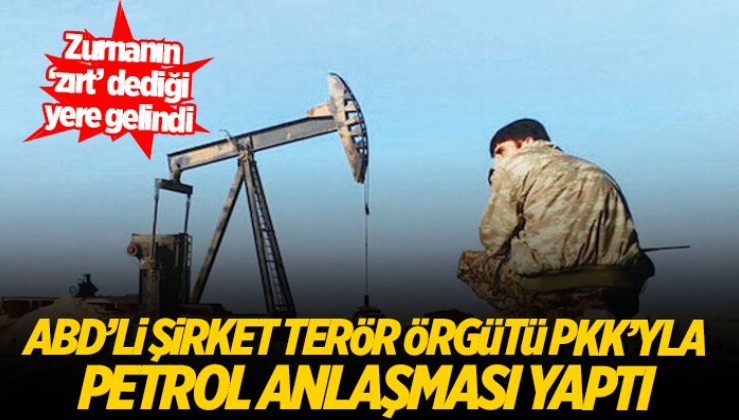 ABD ile terör örgütü PKK arasında korsan petrol anlaşması!