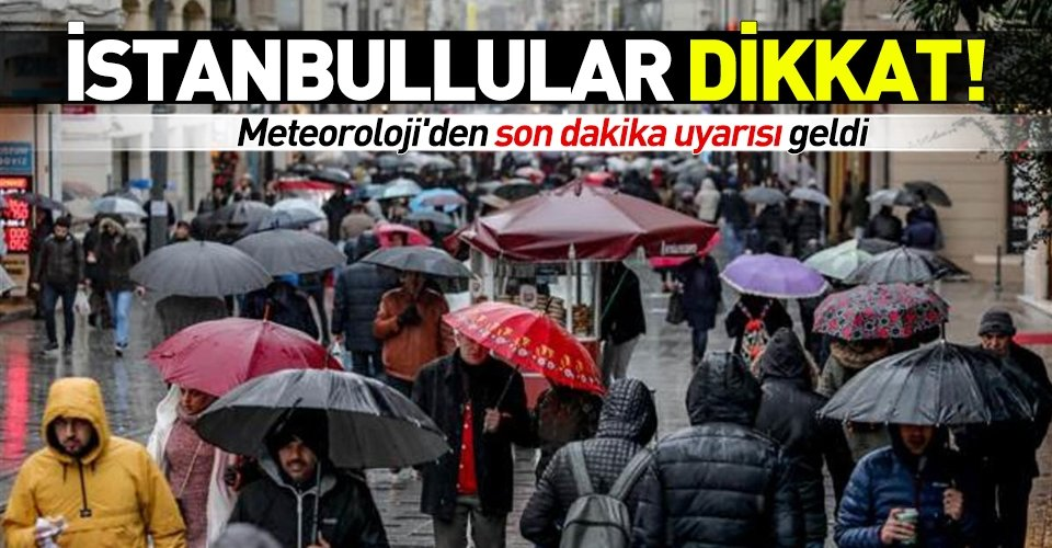 Meteoroloji'den İstanbul için son dakika uyarısı! İstanbul'da kar ne zaman yağacak?.