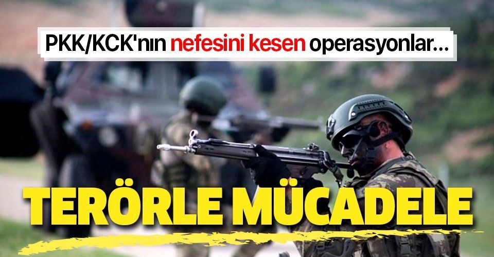 Son dakika: İçişleri Bakanlığı PKK/KCK'nın nefesini kesen operasyonları açıkladı