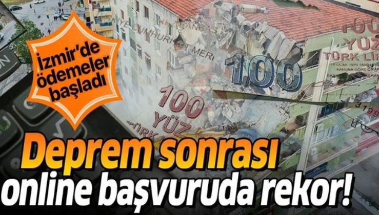 SON DAKİKA: İzmir'de ödemeler başladı! Hazine’den DASK’a 3.4 milyar lira