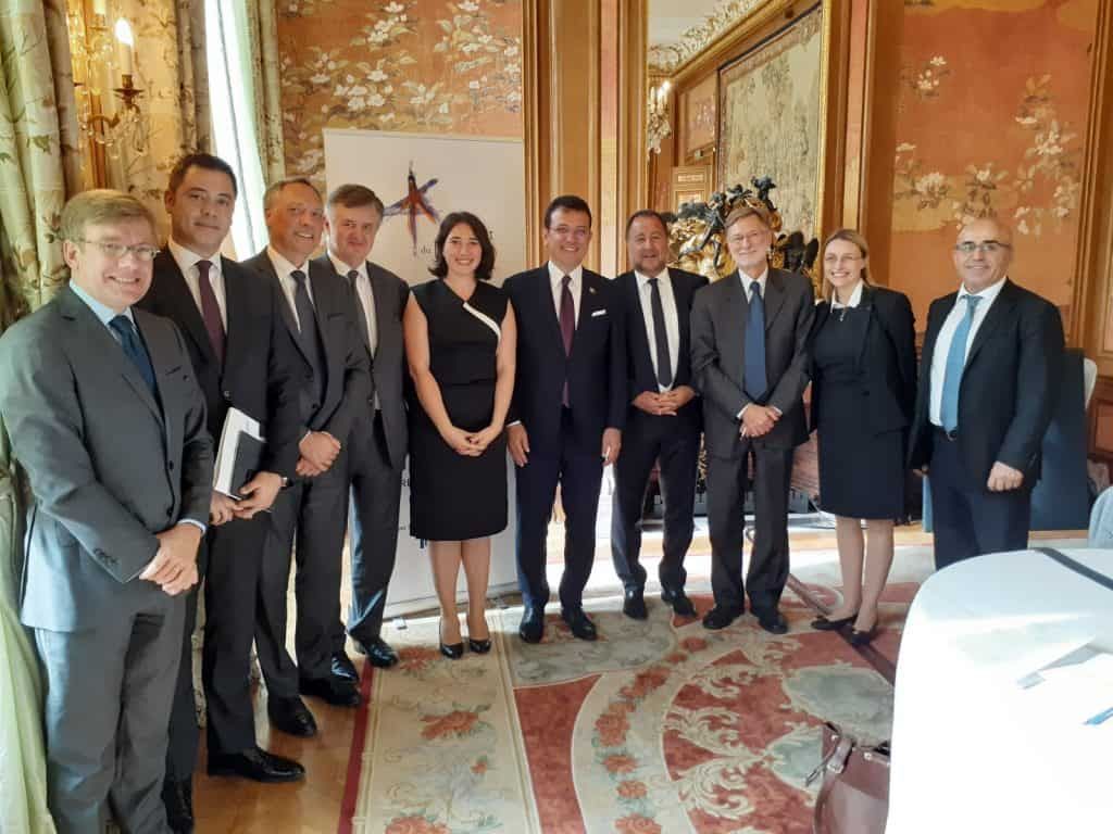 İmamoğlu’ndan ilginç ziyaret: Fransa’da ekonomi kuruluşlarıyla toplantı yaptı