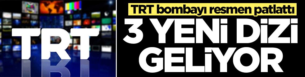 Gönül Dağı, Teşkilat ve Alparslan Büyük Selçuklu'yu yayınlayan TRT'den 3 yeni bomba dizi!