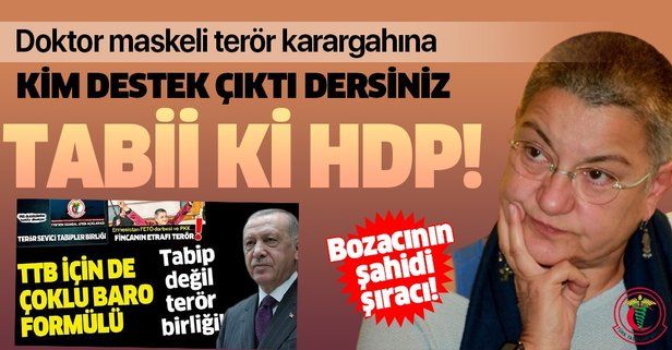 HDP'den Tabipler Birliği'ne destek!