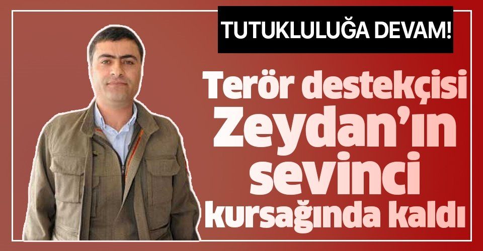 HDP'li Abdullah Zeydan hakkındaki tahliye kararı durduruldu!.