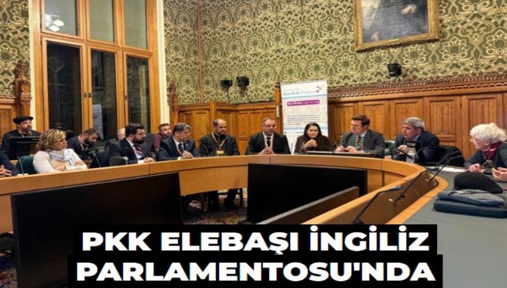 Terörist Ahmed İngiliz Parlamentosu’nda konuştu: ‘Federalizm olmadan barış gelmeyecektir’