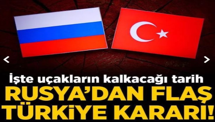 Rusya'dan Türkiye'ye müjdeli haber