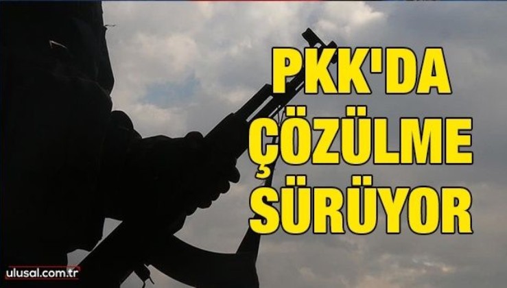 PKK'da çözülme sürüyor